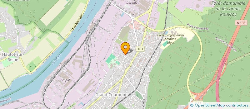 localisation de l'entreprise MADAME MARIE CAUCHIN  GRAND-COURONNE