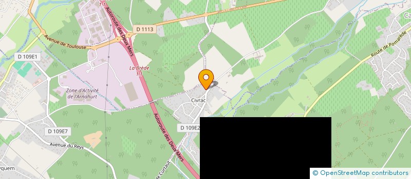 localisation de l'entreprise MADAME MARIE CAVERNES  SAINT-SELVE