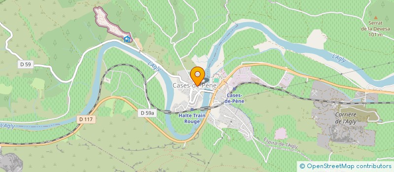 localisation de l'entreprise MADAME MARIE CAYUELA  SALSES-LE-CHATEAU