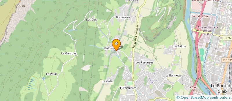 localisation de l'entreprise MADAME MARIE CECILE AUCHERE  CLAIX