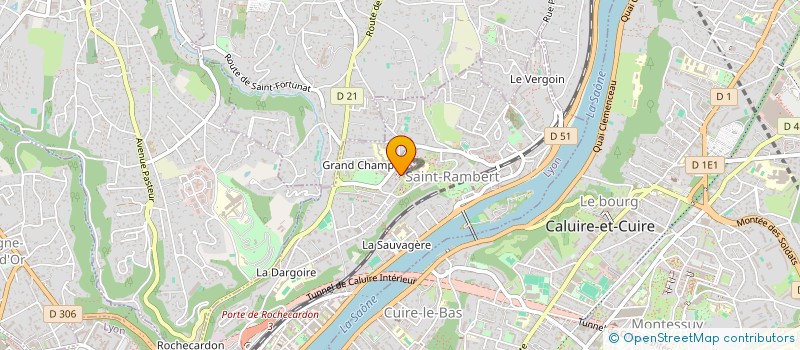 localisation de l'entreprise MADAME MARIE-CECILE BADIOU  LYON