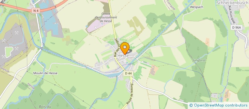 localisation de l'entreprise MADAME MARIE-CECILE BLONDLOT  HESSE