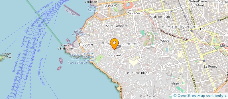 localisation de l'entreprise MADAME MARIE CECILE BOCOGNANO  MARSEILLE