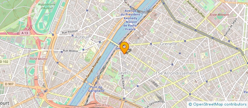 localisation de l'entreprise MADAME MARIE-CECILE BOCQUILLON  PARIS