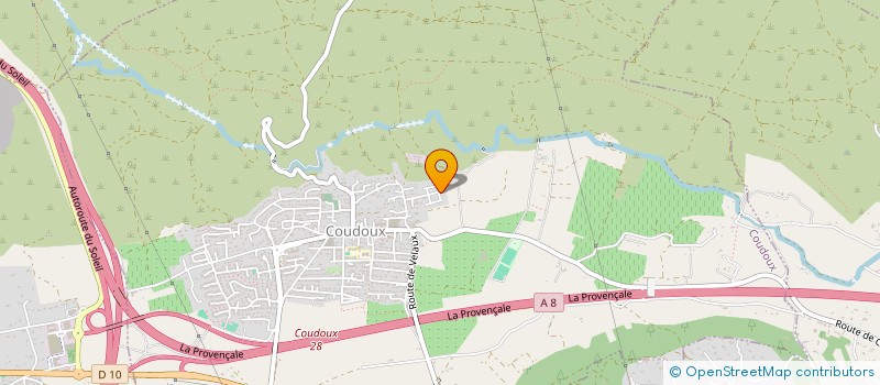 localisation de l'entreprise MADAME MARIE CECILE BONNET  COUDOUX