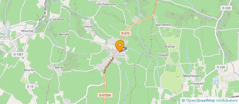 localisation de l'entreprise MADAME MARIE CECILE CARDILLAC  SAINT-MARTIN-DE-SESCAS