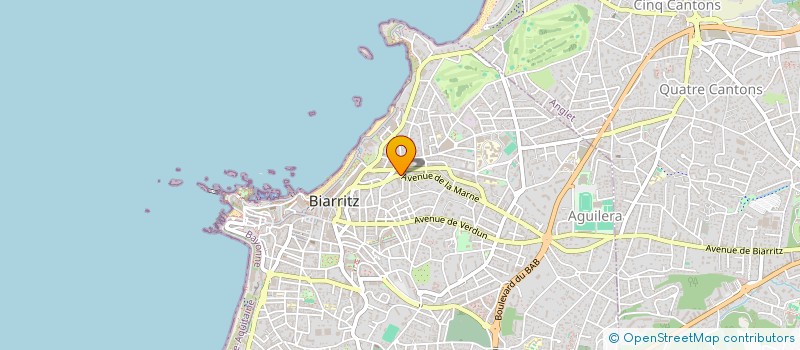 localisation de l'entreprise MADAME MARIE-CECILE CAZIN à BIARRITZ