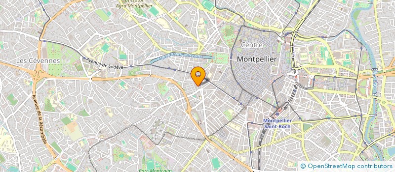 localisation de l'entreprise MADAME MARIE-CECILE COLOMER à MONTPELLIER