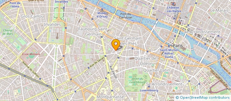 localisation de l'entreprise MADAME MARIE CECILE DE GAULLIER DES BORDES à PARIS