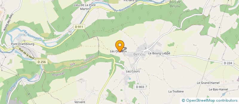 localisation de l'entreprise MADAME MARIE-CECILE DE MONES DEL PUJOL à BERJOU