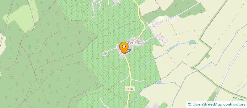 localisation de l'entreprise MADAME MARIE-CECILE DOS SANTOS  ECUEIL