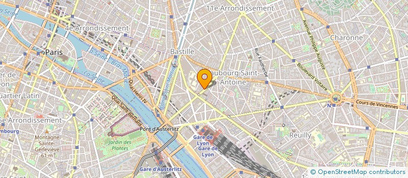 localisation de l'entreprise MADAME MARIE-CECILE DUPRE  PARIS