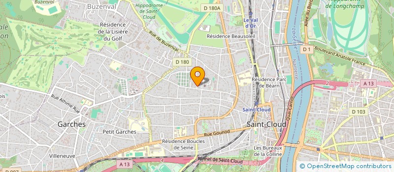 localisation de l'entreprise MADAME MARIE CECILE FEDOU à SAINT-CLOUD