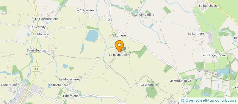 localisation de l'entreprise MADAME MARIE-CECILE FOURNIER à LE POIRE-SUR-VIE