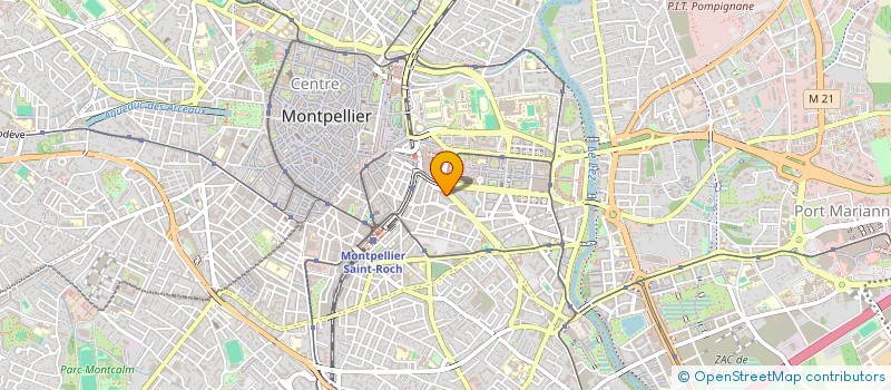 localisation de l'entreprise MADAME MARIE CECILE GATTA à MONTPELLIER