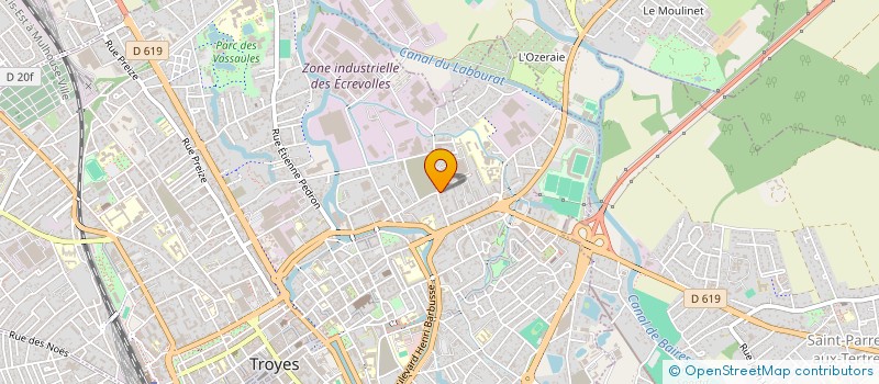 localisation de l'entreprise MADAME MARIE CECILE GIBIER à TROYES