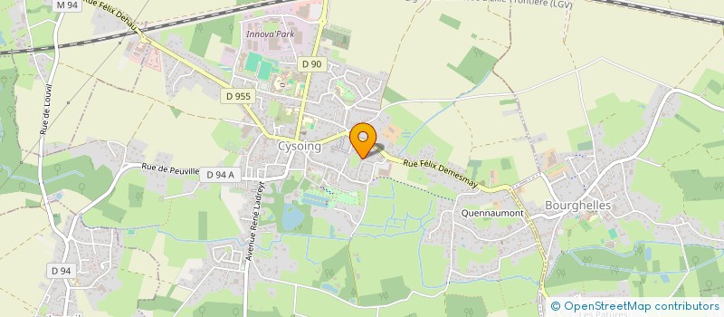 localisation de l'entreprise MADAME MARIE-CECILE GOETHALS  BACHY