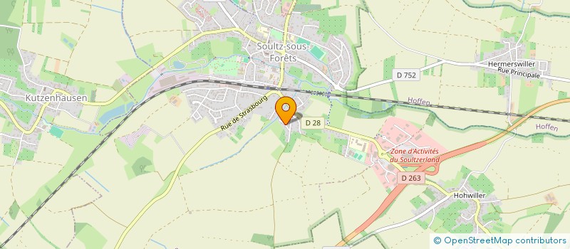 localisation de l'entreprise MADAME MARIE-CECILE JACQUES  SOULTZ-SOUS-FORETS