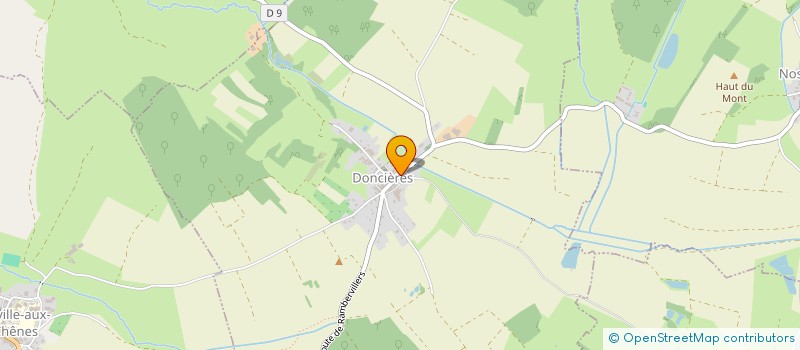 localisation de l'entreprise MADAME MARIE-CECILE JANOT  DONCIERES