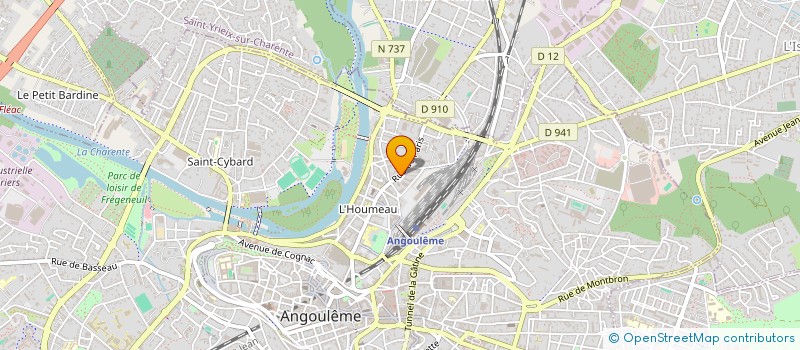localisation de l'entreprise MADAME MARIE-CECILE JOLLY à ANGOULEME
