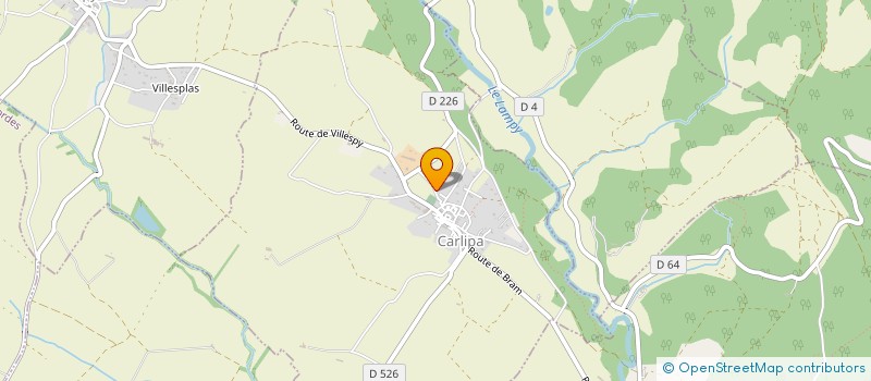 localisation de l'entreprise MADAME MARIE-CECILE LOYEN  CARLIPA