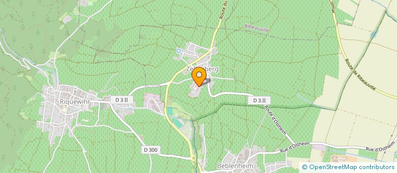 localisation de l'entreprise MADAME MARIE-CECILE MACOIN  ZELLENBERG