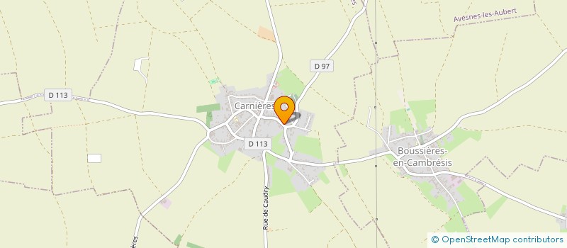 localisation de l'entreprise MADAME MARIE-CECILE MARLIERE  CARNIERES