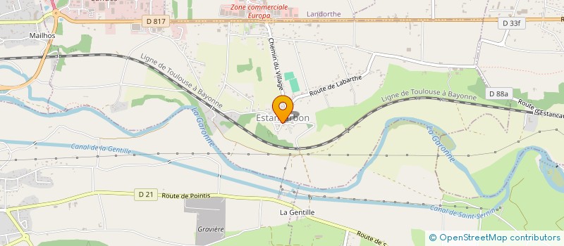 localisation de l'entreprise MADAME MARIE-CECILE MORMEDE  ESTANCARBON