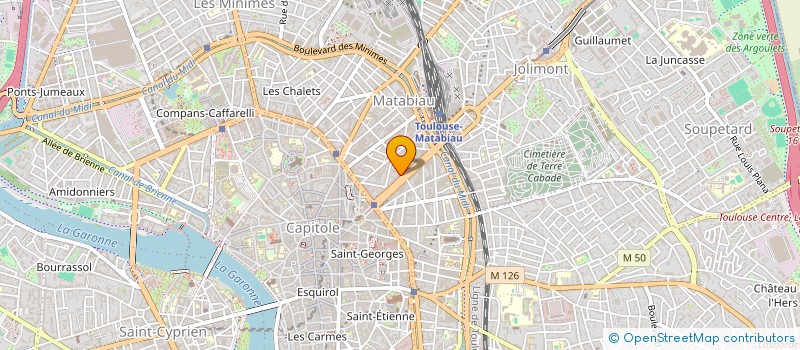 localisation de l'entreprise MADAME MARIE-CECILE NIERENGARTEN  TOULOUSE