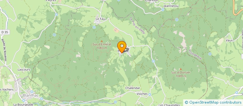 localisation de l'entreprise MADAME MARIE-CECILE PAYEBIN  MEZERES