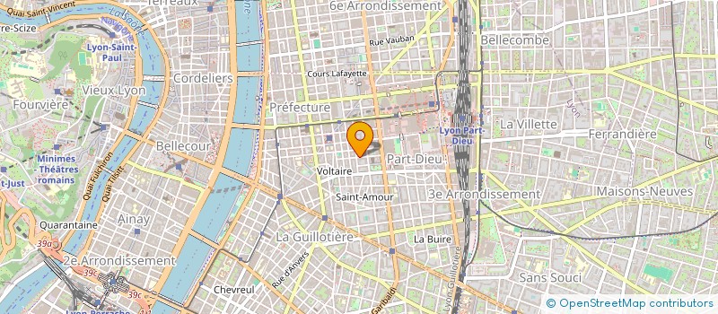 localisation de l'entreprise MADAME MARIE-CECILE PION  LYON