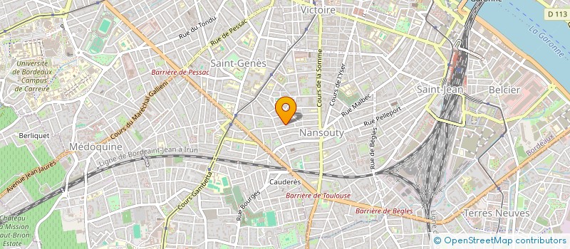 localisation de l'entreprise MADAME MARIE-CECILE PLUMOT  BORDEAUX