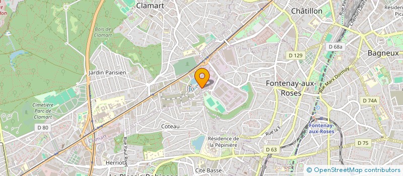 localisation de l'entreprise MADAME MARIE-CECILE POTHIER à CLAMART