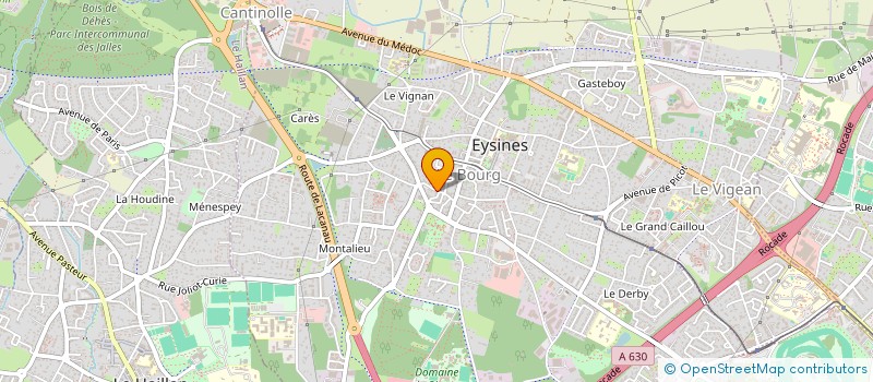 localisation de l'entreprise MADAME MARIE-CECILE RIBERI à EYSINES
