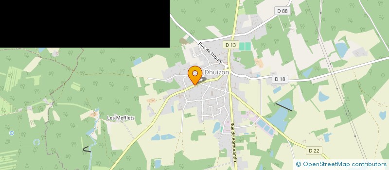 localisation de l'entreprise MADAME MARIE-CECILE SAINSON  DHUIZON