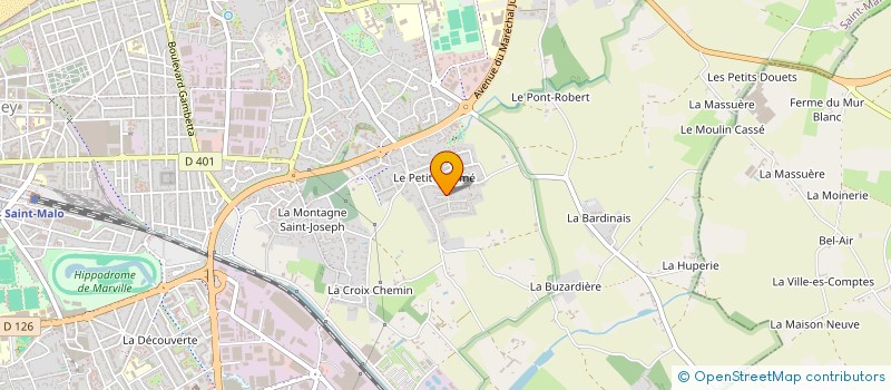 localisation de l'entreprise MADAME MARIE CECILE SCHMITT  SAINT-MALO