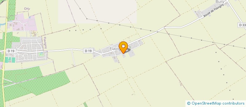 localisation de l'entreprise MADAME MARIE-CECILE VALLOIS  FLAVIGNY