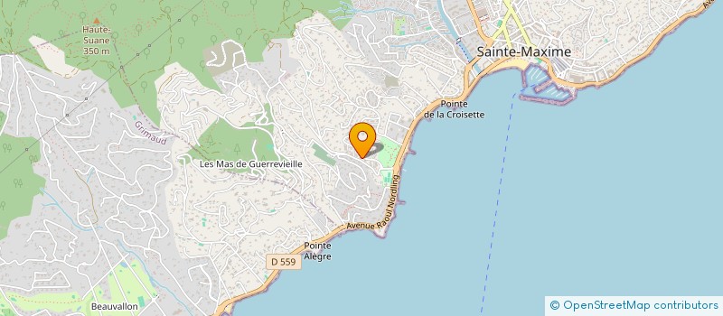 localisation de l'entreprise MADAME MARIE-CECILE VEY à SAINTE-MAXIME