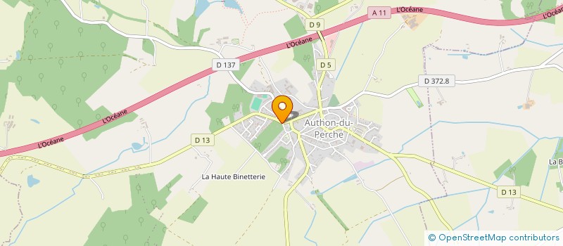 localisation de l'entreprise MADAME MARIE-CECILE VIDAL à AUTHON-DU-PERCHE