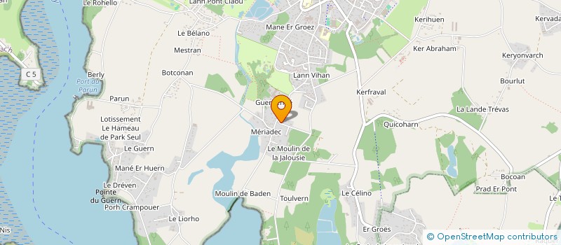 localisation de l'entreprise MADAME MARIE CECILE WIMMER à VANNES