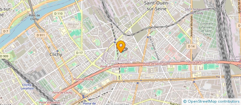 localisation de l'entreprise MADAME MARIE CECILE ZAKSONGO à SAINT-OUEN-SUR-SEINE