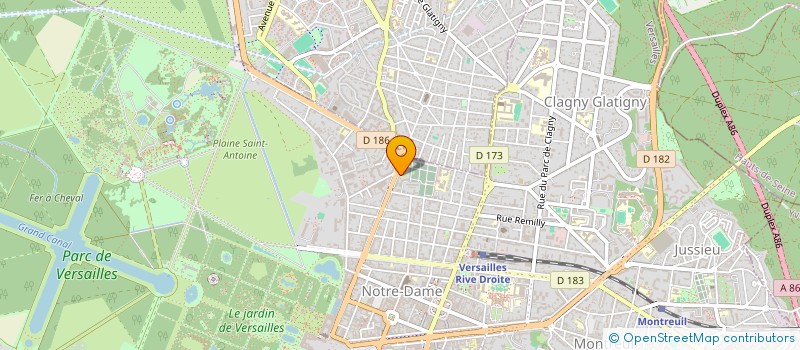 localisation de l'entreprise MADAME MARIE-CELENIE FROT à VERSAILLES