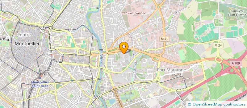 localisation de l'entreprise MADAME MARIE CELHAY à MONTPELLIER