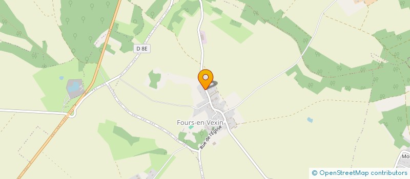 localisation de l'entreprise MADAME MARIE-CELINE DUFRESNE  VEXIN-SUR-EPTE