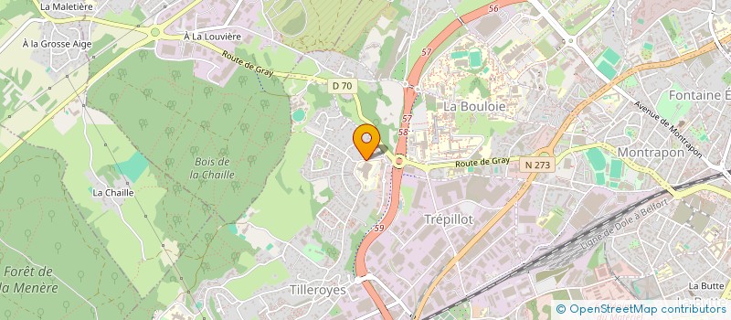 localisation de l'entreprise MADAME MARIE CELINE HINTZY à BESANCON