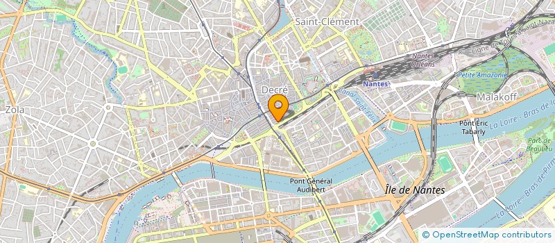 localisation de l'entreprise MADAME MARIE CELINE JUILLAN à NANTES