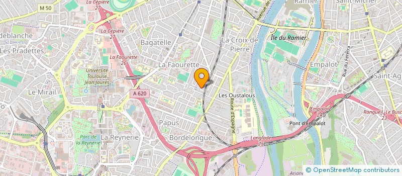 localisation de l'entreprise MADAME MARIE-CELINE VILLARS à TOULOUSE