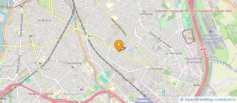 localisation de l'entreprise MADAME MARIE CENAC à TOULOUSE
