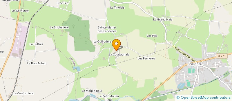 localisation de l'entreprise MADAME MARIE CERISIER à SOUDAN