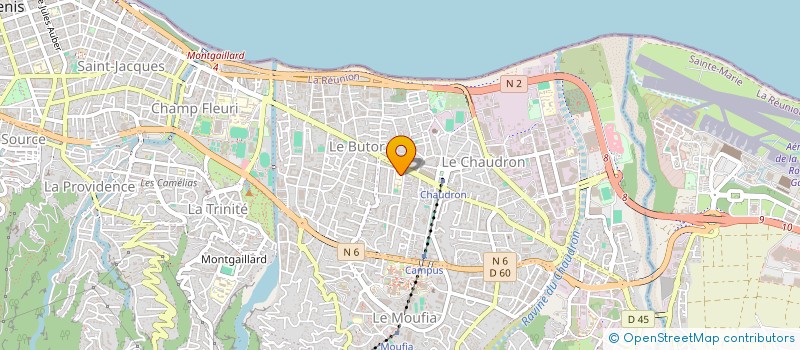 localisation de l'entreprise MADAME MARIE CERVEAU  SAINT-DENIS